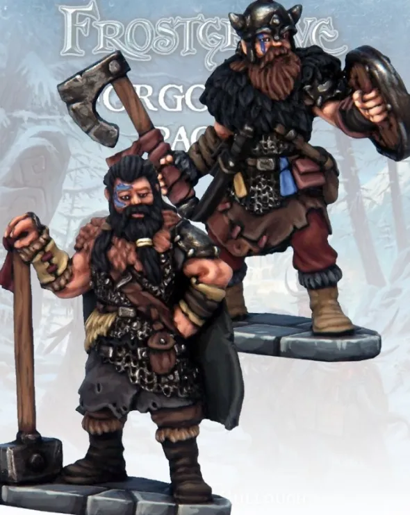 Frostgrave - Chevalier et Templier Barbares