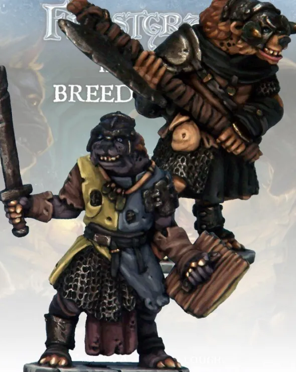 Frostgrave - Chevalier et Templier Gnolls