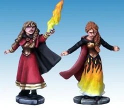 Frostgrave - Jeune Élementaliste et Apprentie