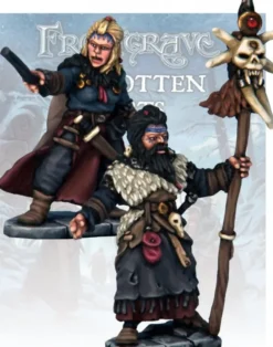 Frostgrave - Mage Barbare et Apprenti