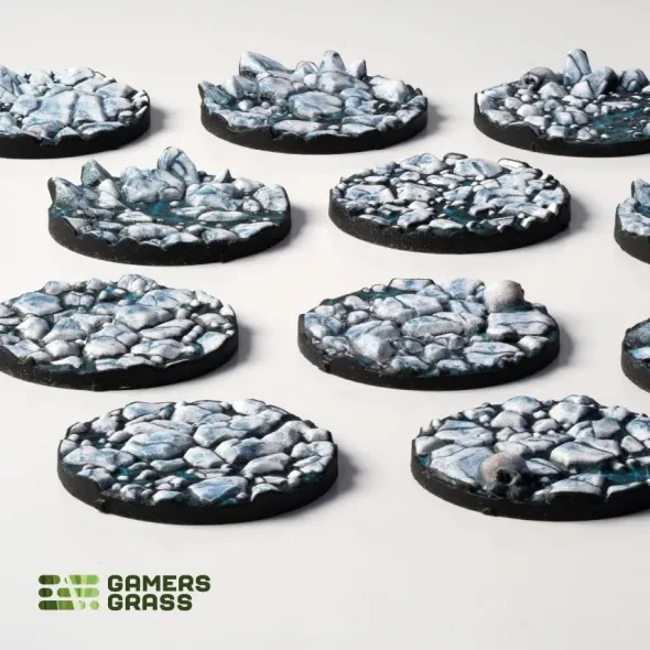 Frost Lake Bases, Round 25mm (x10)