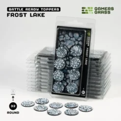 Frost Lake Bases, Round 32mm (x8)