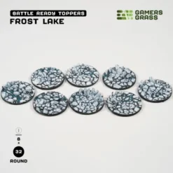 Frost Lake Bases, Round 32mm (x8)