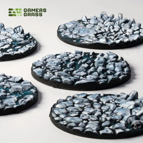 Frost Lake Bases, Round 40mm (x5)