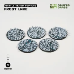 Frost Lake Bases, Round 40mm (x5)