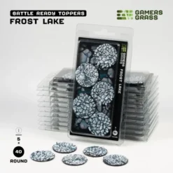 Frost Lake Bases, Round 40mm (x5)