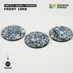 Frost Lake Bases, Round 50mm (x3)