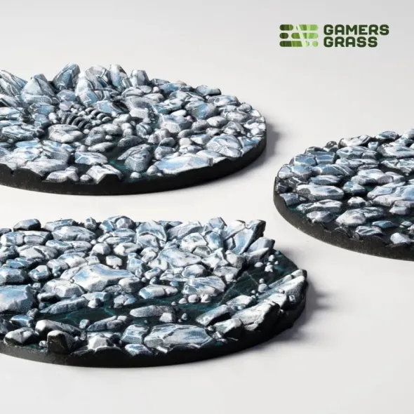 Frost Lake Bases, Round 50mm (x3)