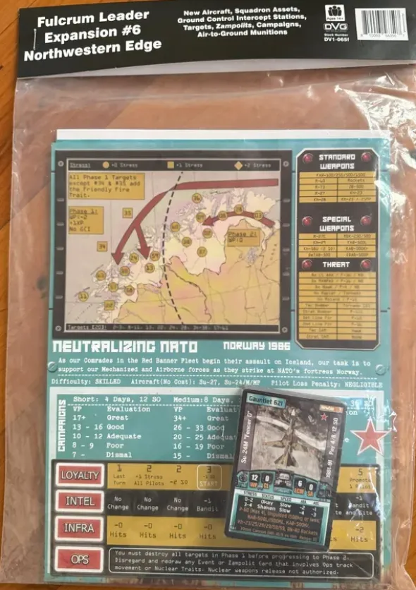 Fulcrum Leader - Expansion 6 – Northwestern Edge