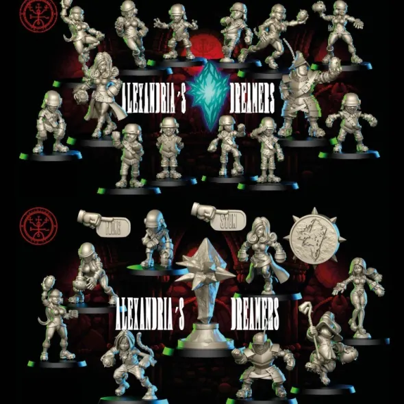 Full Pack Equipe de Bretons - The Alexandria's Dreamers