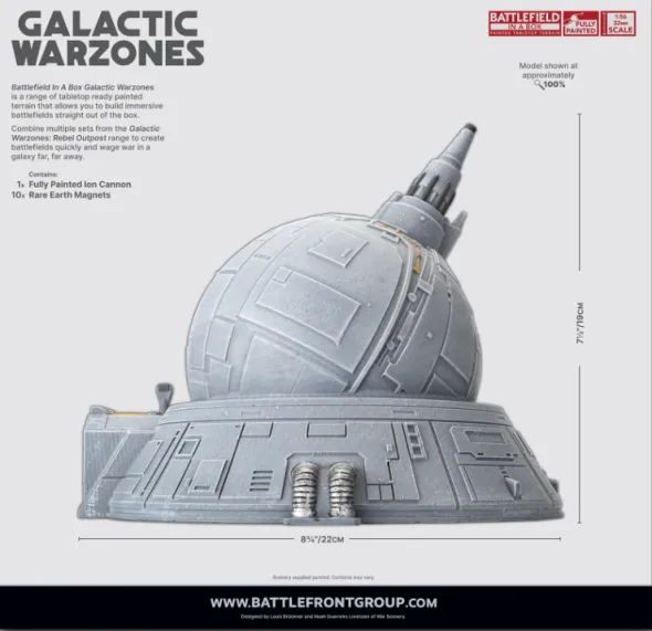 Galactic Warzones - Rebel Outpost Ion Cannon