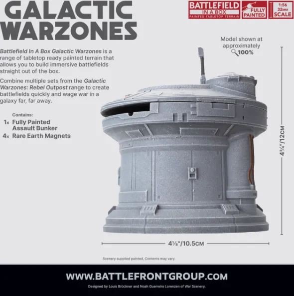 Galactic Warzones - Rebel Outpost Assault Bunker