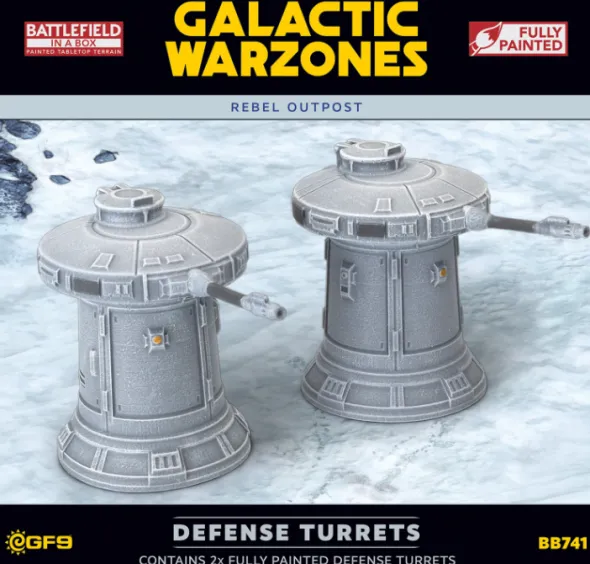 Galactic Warzones - Rebel Outpost Defense Turrets
