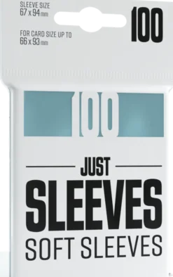 Gamegenic - 100 Just Sleeves - Soft Sleeves