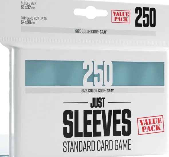 Gamegenic - 250 Just Sleeves Standard Size