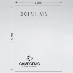 Gamegenic - PRIME - Dixit Sleeves - 81 x 122 mm