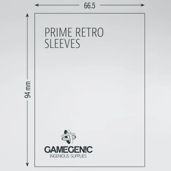 Gamegenic - Prime Retro Sleeves Standard