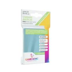 Gamegenic - 50 Prime Sleeves Standard Américain - 59x91
