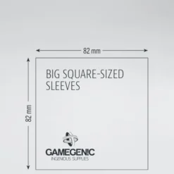 Gamegenic - 50 Prime Sleeves - 82x82