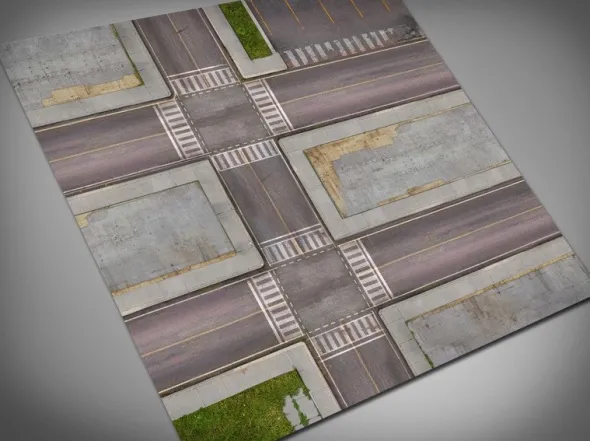 Game Mat - Crisis Protocol 3