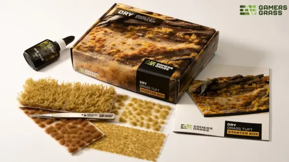 Gamers Grass - Dry Grass Starter Box