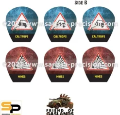 Gaslands: Gaslands Effect Template Set 2