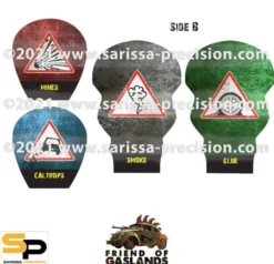 Gaslands: Gaslands Effect Template Set 1