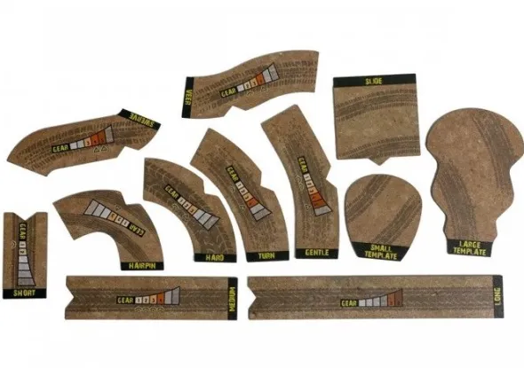 Gaslands: Refuelled - Full Colour Templates