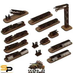 Gaslands Refuelled: Girders and Obstacles Set
