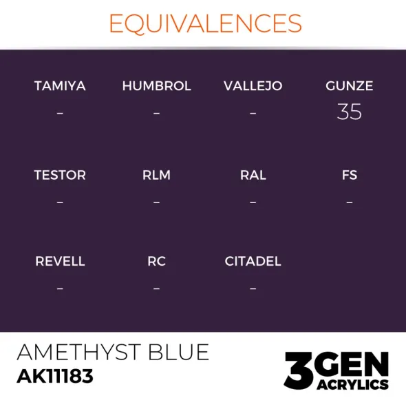 3Gen Ak Interactive - Amethyst Blue