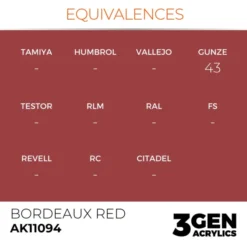 3Gen Ak Interactive - Bordeaux Red