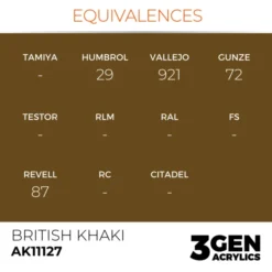 3Gen Ak Interactive - British Khaki