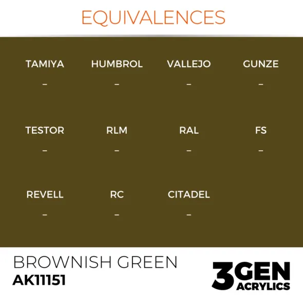 3Gen Ak Interactive - Brownish Green