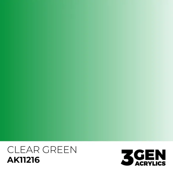 3Gen Ak Interactive - Clear Green