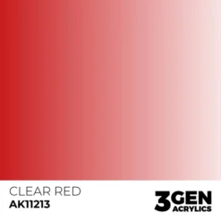 3Gen Ak Interactive - Clear Red