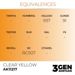 3Gen Ak Interactive - Clear Yellow