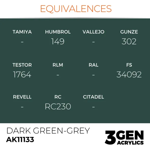 3Gen Ak Interactive - Dark Green-Grey