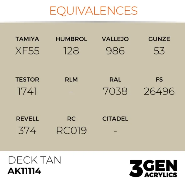 3Gen Ak Interactive - Deck Tan