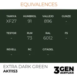 3Gen Ak Interactive - Extra Dark Green