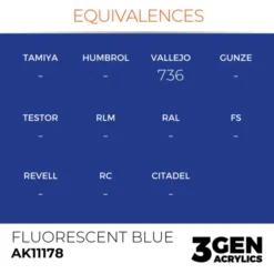 3Gen Ak Interactive - Fluorescent Blue