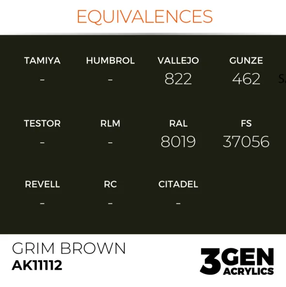 3Gen Ak Interactive - Grim Brown