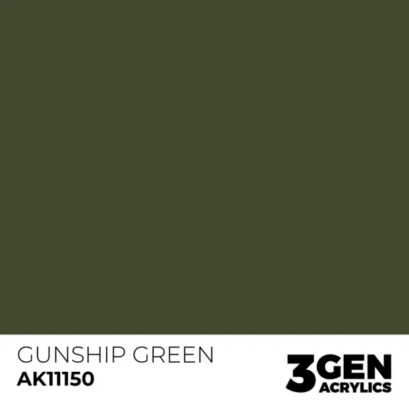 3Gen Ak Interactive - Gunship Green