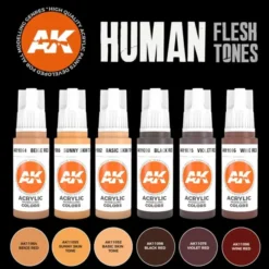 3Gen Ak Interactive - Human Flesh Tones