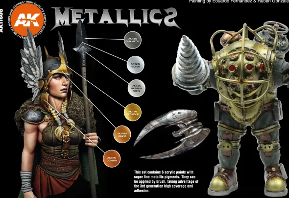 3Gen Ak Interactive - Metallics Colors