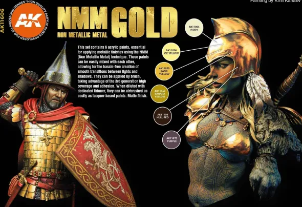 3Gen Ak Interactive - Non Metallic Metal : Gold