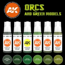 3Gen Ak Interactive - Orcs and Green Models