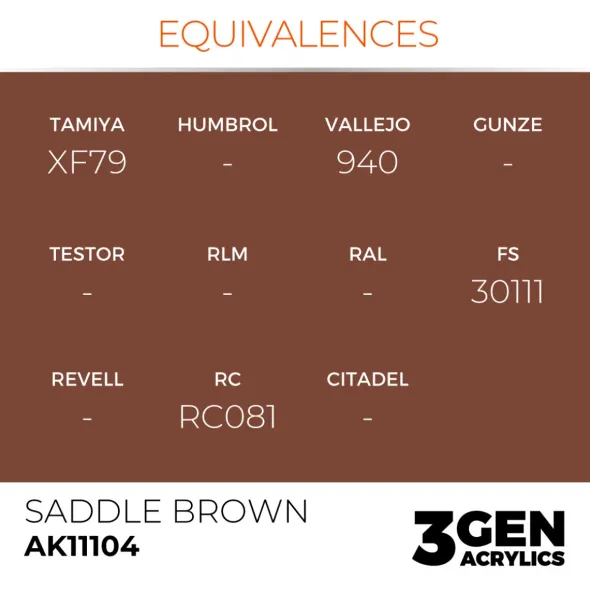 3Gen Ak Interactive - Saddle Brown