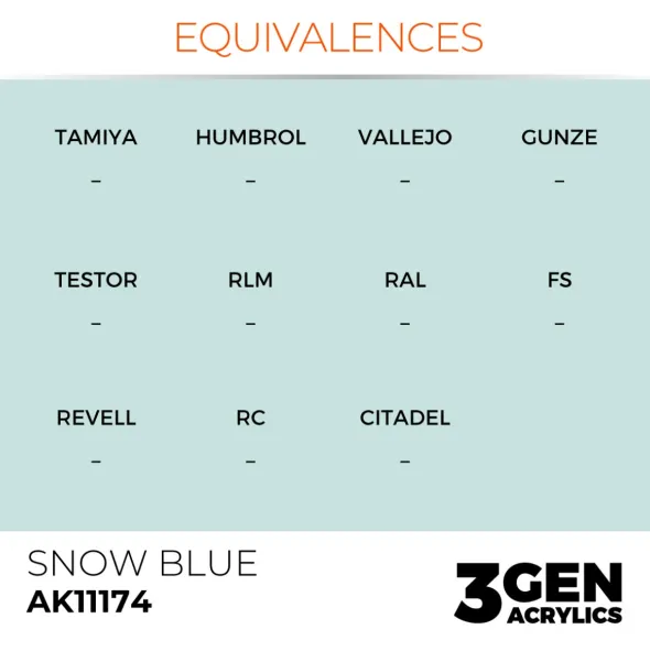 3Gen Ak Interactive - Snow Blue