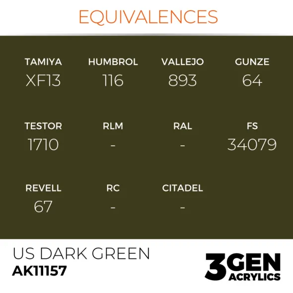 3Gen Ak Interactive - US Dark Green