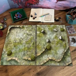 Giant Book of Battle Mats - Dragon Lairs & Dungeons